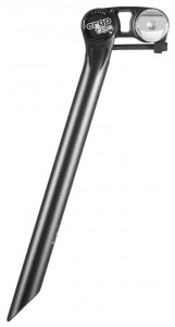 Patent seatpost Futura vertical-adjust. ? 27,2mm 400mm black Alu
