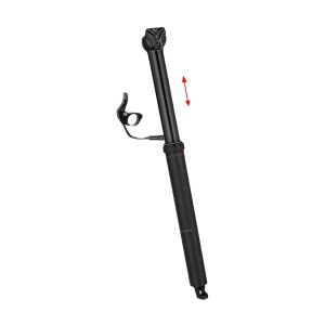 Patent seatpost Viper Up & Down 30,9mm, 444mm, black, alu, 0mm offset