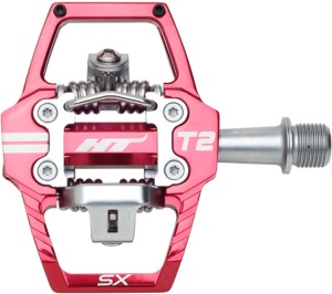 Pedale HT Components HT-T2-SX, Rosu