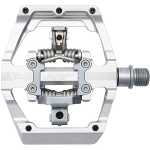Pedale HT Components HT-X2, Argintiu