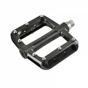 Pedale Wellgo B331B,platforma,rulmenti, cuie schimbabile (R-pin) reflectorizante, negru anodizat