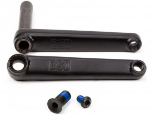 Pedalier BSD Substance Crank 165mm, negru