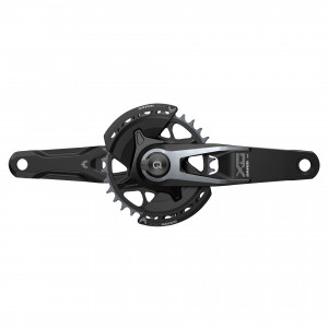 Pedalier CS Sram XO Eagle wd.MTB Q174 PM.spindle 12S., 32T., 170, BL., DUB, DM, W/O INNER B.