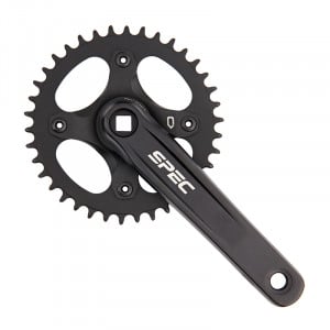Pedalier Prowheel o viteza, 170mm, 38T MaxDrive Samox
