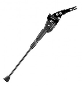 Picior sprijin Ergotec Universal 29er negru anod., ajustabil pentru 28"-29", aluminiu