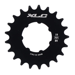 Pinion XLC single speed 1 1/8", 21t black track sprocket housing