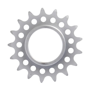 Pinion XLC single speed sprocket 1 1/8", 17t, matt chrome