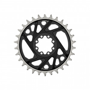 Placa pedalier chainring Sram T-type, 12s., XX Eagle, D1 30 TEETH, ALUM., DM 3MM OFFSET, BLACK