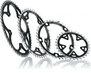 Placa pedalier Miche Supertype BCD 135CA INSIDE 41T BLACK 9/10 V. Campagnolo