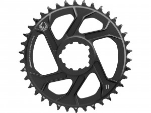 Placa pedalier SRAM CHAINRING X-SYNC 2 Eagle 36T, Direct Mount, Alu, lunar/polar gri 12-vit, 3mm Offset (Boost)