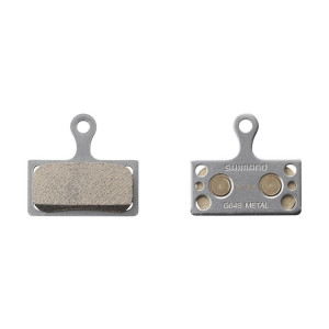 Placute de frana Shimano G04S, metal, cu arc/siguranta, 1 per., ambalat ind.