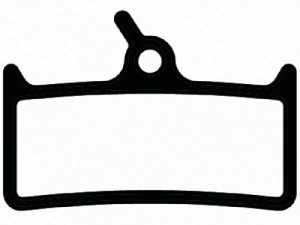 Placute frana Ashima AD0101, semi-metalice, compatibile Shimano XT BR-M755, AM