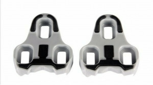 Placute Roto (78.02) ptr.pantofi SPD,compatibile, Look Keo, 4,5grade, argintii