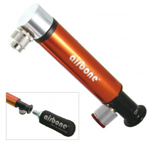 Pompa mini Airbone ZT-724 Dual Co2 AV, 130mm, orange