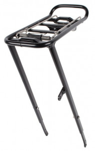 Portbagaj roata fata carrier Atranvelo Tour black, 24"-28", aluminiu incl. AVS system