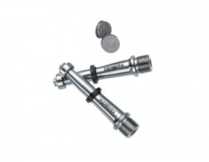 Rebuilt Xpedo Kit Titan 2 caps, 2 titan. axles,, 3 x bearing