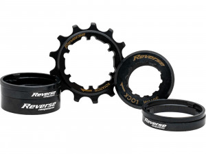Reverse Microspline Single Speed Kit 14T, negru