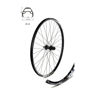 Roata Spate Roata Spate CROSSER X11 32H 27.5'' - Frana disc (CenterLock) cu Butuc Shimano AFHTX5058BZB | capsata