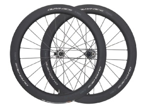 ROTI SHIMANO WH-RS9270-C60-HR-TL, FATA & SPATE, 24H/24H, 12 VIT., OLD 100/142MM, AX E-THRU 12MM, JANTA CLINCHER, CU BANDA TUBELESS, FARA GEANTA, PT. ROTOR CENTER LOCK