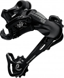 Schimbator spate Sram X.5, 9-viteze, medium cage, negru