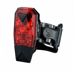 Sclipitor Infini I-261R Mini Lava, 3 leduri rosii, 4 functii, incarcare USB, baterii incluse, negru