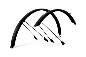Set Aparatori Acid Mudguard Set 45 28'' Bb Mount 2.0 Negru