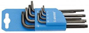 Set de Chei cu Profil TX Unior plastic clip, TR9-40mm, 220/7TXPH