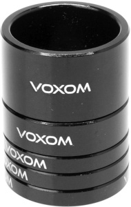 Set distanțiere Voxom Spacer Set SPAC1, 1 1/8", aluminiu, negru