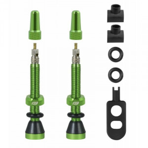 Set Valve Tubeless Force 2xFv 44mm Verzi