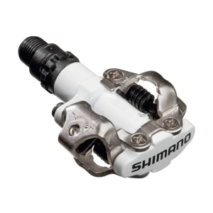 Shimano pedal PD-M520 white, 9/16", dual sided