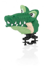 Sonerie bicicleta copii XLC crocodile, pentru ghidon
