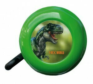 Sonerie kids' bell Bike Fashion T-Rex World GREEN