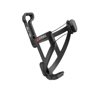 Suport Bidon Elite Struka Ranfortat Cu Fibra, Negru Mat, 64-76 mm