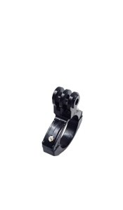 Suport Lumina / Far / Camera, montura tip Go Pro, BRIVIGA (Eastpower) LW-HOLDER03, aluminiu, fixare pe ghidon, negru, AM