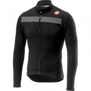 Tricou cu maneca lunga Castelli Puro 3 FZ, Negru