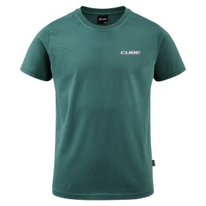 TRICOU CUBE ORGANIC ROOKIE PRIORITIES, DARK GREEN