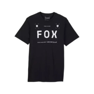 Tricou FOX Aviation Prem SS, Negru