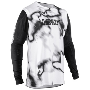 Tricou Leatt MTB Gravity 8.0 Heatmap White