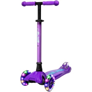 Trotineta Copii i-Glide 3 Wheel, Mov/Albastru