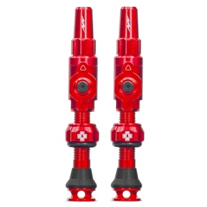 Valve tubeless MUC-OFF Tubeless Valves Big Bore Lite (Medium) Red