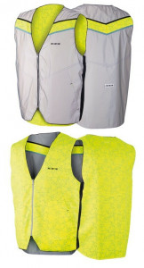 Vesta de siguranta Wowow Copenhagen reflectorizanta, reversibila, yellow/grey
