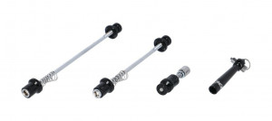 XLC quick release set QR-L08 black, including securelock