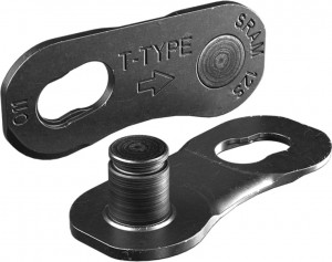 Za SRAM Power Lock T-Type 12-speed Ketten, 4 pcs black