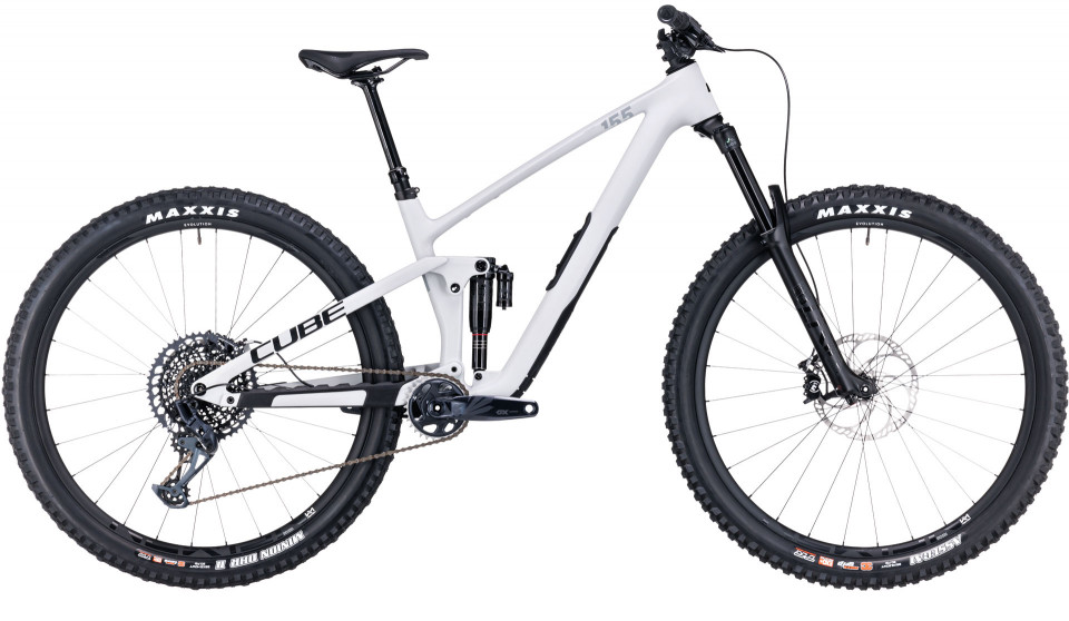 Bicicleta Full-Suspension CUBE STEREO ONE55 C:62 RACE 29 LIGHTGREY