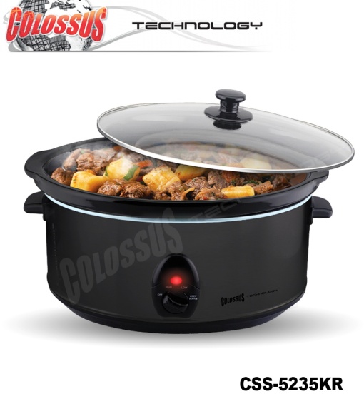 COLOSSUS Aparat za sporo kuvanje krčko 6.5L CSS-5235KR