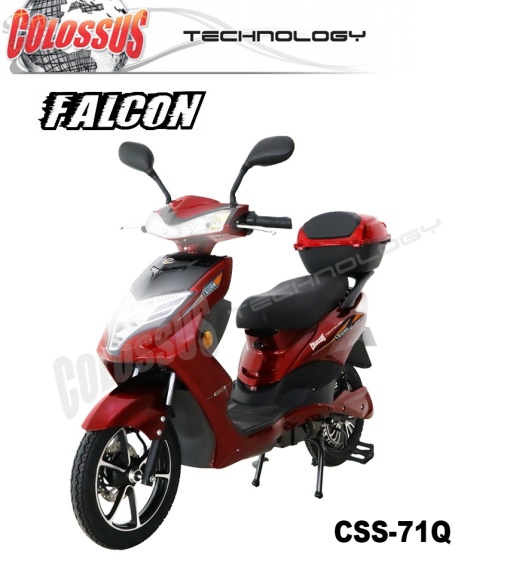 COLOSSUS Elektični bicikl FALCON CSS-71Q CRVENI