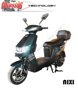 COLOSSUS Električni bicikl zeleni NIXI
