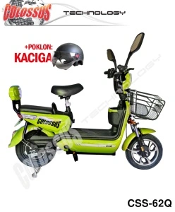 COLOSSUS E-SKUTER & BIKE zeleni CSS-62Q