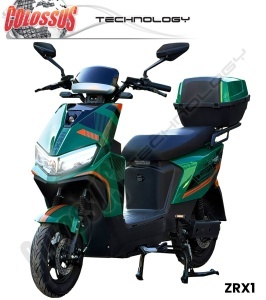 COLOSSUS Električni bicikl zeleni ZRX1