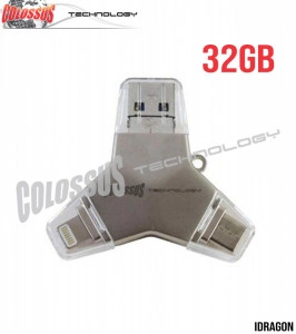COLOSSUS Usb flash I Dragon 4 u 1 32Gb